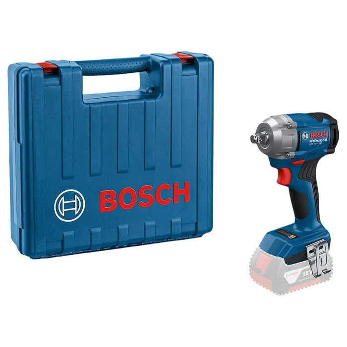 Máy siết bu lông Bosch GDS 18V-350 dùng Pin 18V cốt 1/2 inch