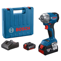 Mã số 06019M50K1: Thân máy, 2 Pin 18V 4.0Ah, 1 sạc ( GAL 18V-20 ), vali
