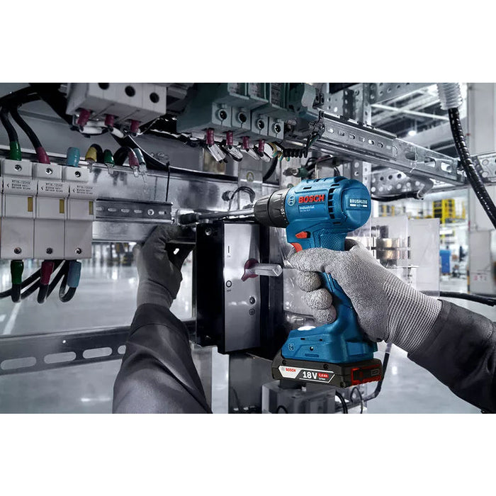 Máy vặn vít cấp trượt Bosch ISR 18V-30 P dùng Pin 18V, đầu kẹp 10mm ( Tiêu chuẩn công nghiệp chuyên dùng cho nhà máy )