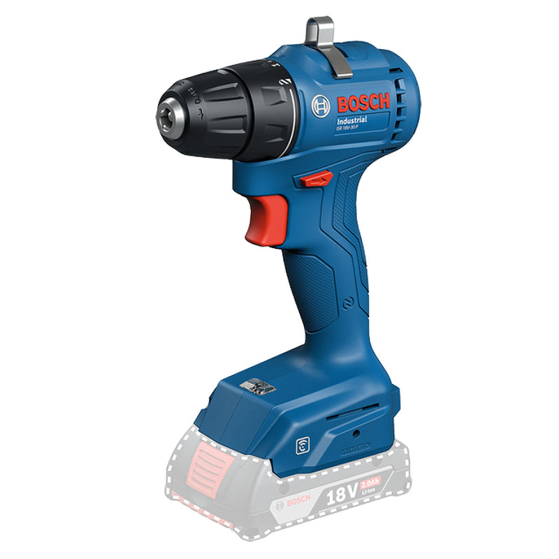 Máy vặn vít cấp trượt Bosch ISR 18V-30 P dùng Pin 18V, đầu kẹp 10mm ( Tiêu chuẩn công nghiệp chuyên dùng cho nhà máy )