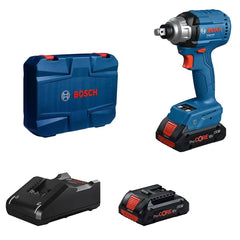 Mã số 06019N00K1: Thân máy, 2 Pin 18V ProCore 4.0Ah, 1 sạc (GAL 18V-40), vali nhựa