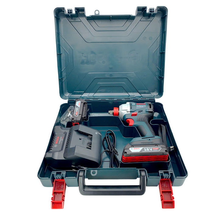 Máy siết bu lông kết hợp vặn vít 2 trong 1 Bosch GDX 18V-285 dùng Pin 18V, cốt 1/2 inch tích hợp đuôi lục giác 6.35mm (1/4 inch)