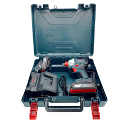 Mã số 06019N21K2: Thân máy + 02 Pin 18V 2.0Ah + 01 sạc GAL 18V-20 + Vali nhựa