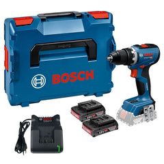 Mã số 06019N30K0: Thân máy + 02 Pin 18V 2.0Ah + 01 sạc GAL 18V-20. Vali nhựa