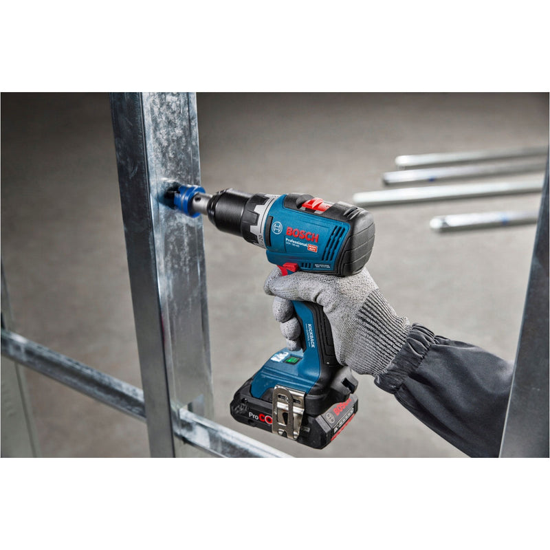 Máy khoan gỗ thép Bosch GSR 18V-65 dùng Pin 18V, đầu kẹp 13mm