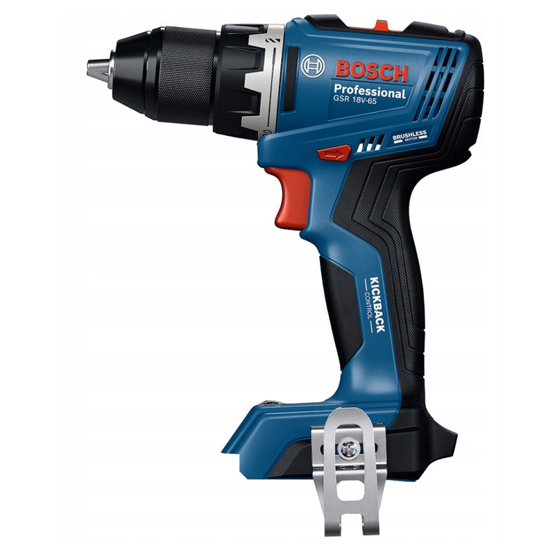 Máy khoan gỗ thép Bosch GSR 18V-65 dùng Pin 18V, đầu kẹp 13mm