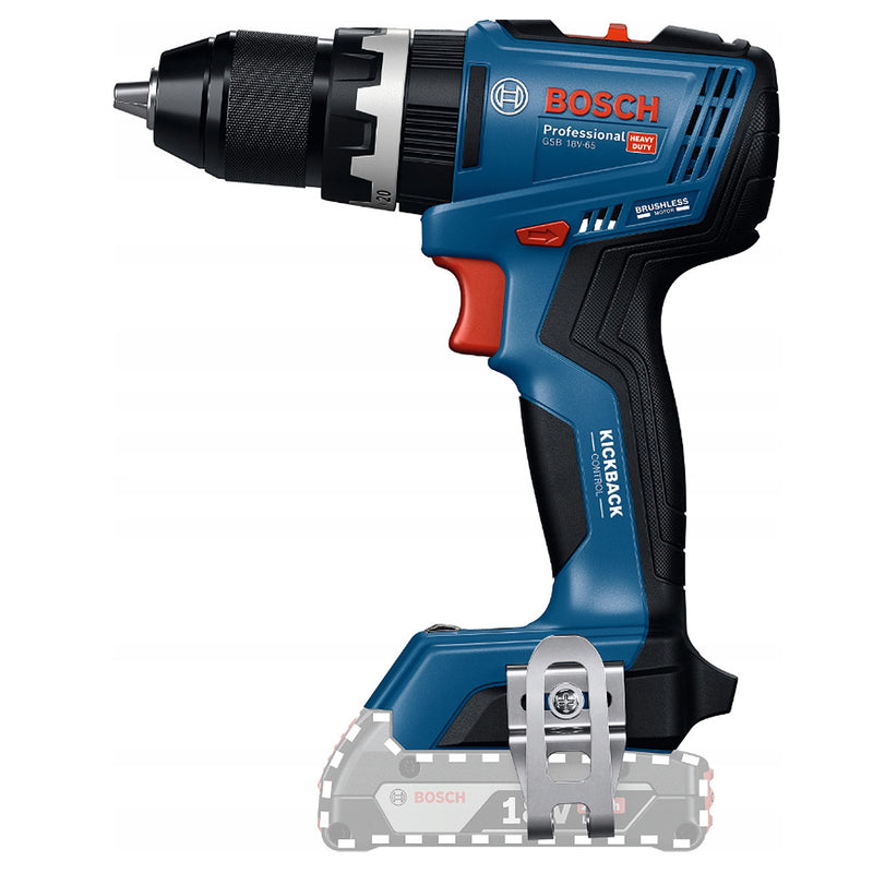 Máy khoan búa Bosch GSB 18V-65 dùng Pin 18V, đầu kẹp 13mm