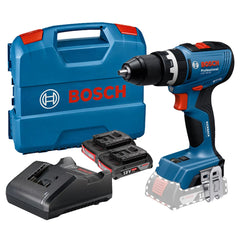 Mã số 06019N31K0: Thân máy + 2 Pin 2.0Ah + 1 sạc GAL 18V-20 + Vali nhựa