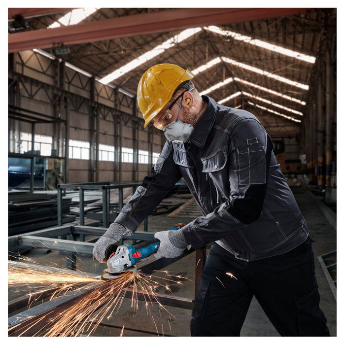 Máy mài góc Bosch GWS 18V-8 dùng Pin 18V, đường kính lưỡi 125mm công tắc trượt