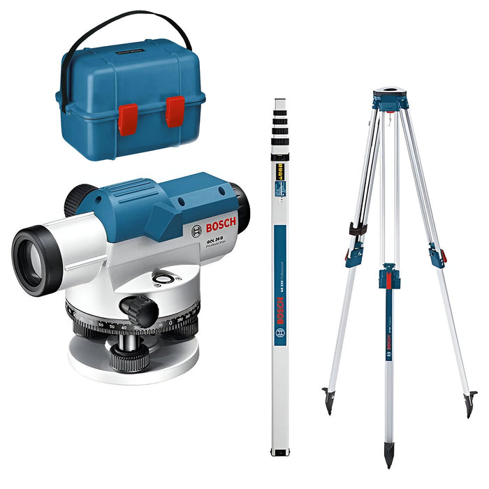 Bộ máy thủy bình Bosch GOL 26 D và phụ kiện mã số 0615A000PS