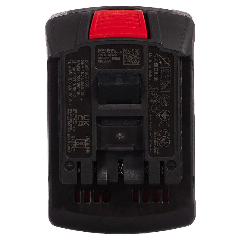 Pin 18V dung lượng 5.0Ah Bosch GBA 18V mã số 1600A002U5