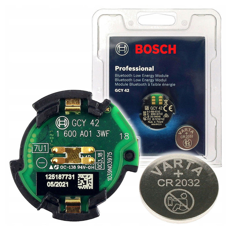 Thiết bị kết nối Bluetooth Bosch GCY 42 dùng trên thân các máy mã số 1600A01L2W