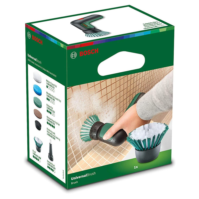 Phụ kiện đầu chải lông cứng Bosch 1600A023KW kích thước 51mm x 71mm x 51mm, dành cho máy cọ rửa vệ sinh đa năng 