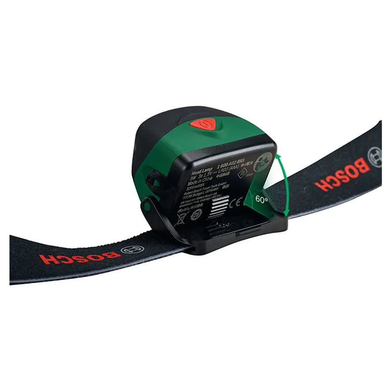 Đèn LED đội đầu Bosch dùng Pin AAA, độ sáng 190lm mã số 1600A0307X