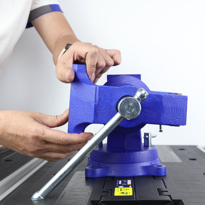 Ê tô bàn có khớp xoay 360° Brosco kích thước từ 4 inch - 5 inch