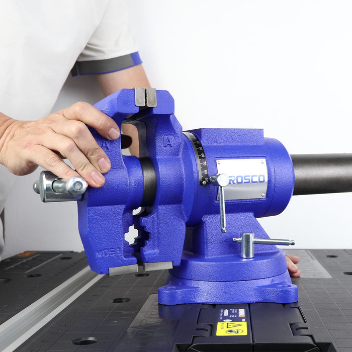 Ê tô bàn có khớp xoay 360° Brosco kích thước từ 4 inch - 5 inch