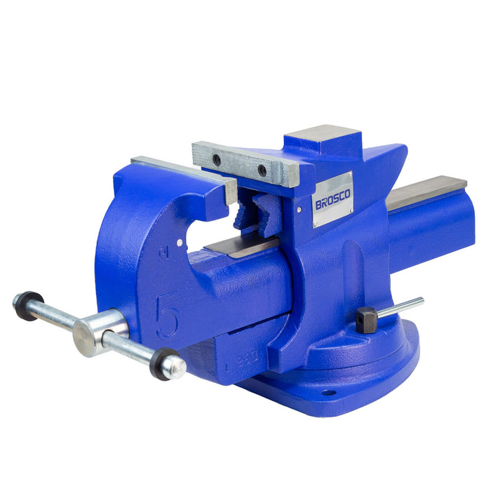 Ê tô bàn tích hợp cần nhả nhanh và khớp xoay 360° Brosco kích thước từ 4 inch - 6 inch