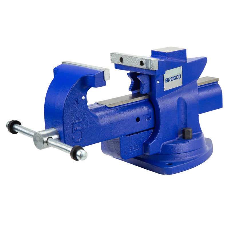 Ê tô bàn tích hợp cần nhả nhanh và khớp xoay 360° Brosco kích thước từ 4 inch - 6 inch