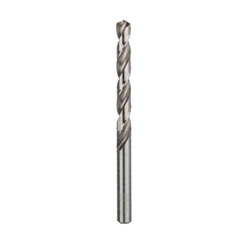 Hộp 10 mũi khoan sắt HSS-G Bosch đường kính từ 1mm - 7.5mm, đuôi trơn (Tiêu chuẩn DIN 338)