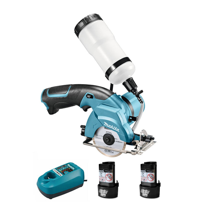 Máy cắt mini Makita CC300D dùng Pin 10.8V, đường kính lưỡi 85mm