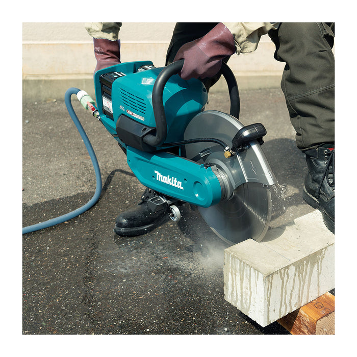 Máy cắt hạng nặng Makita CE001G dùng Pin 40Vmax x2 XGT, đường kính lưỡi 355mm, công nghệ AFT