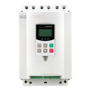 Bộ khởi động mềm Chint NJR2-D Series, External bypass - cần khởi động từ gắn ngoài. Dãy công suất từ 7.5kW ~ 500kW. Tiêu chuẩn CE.