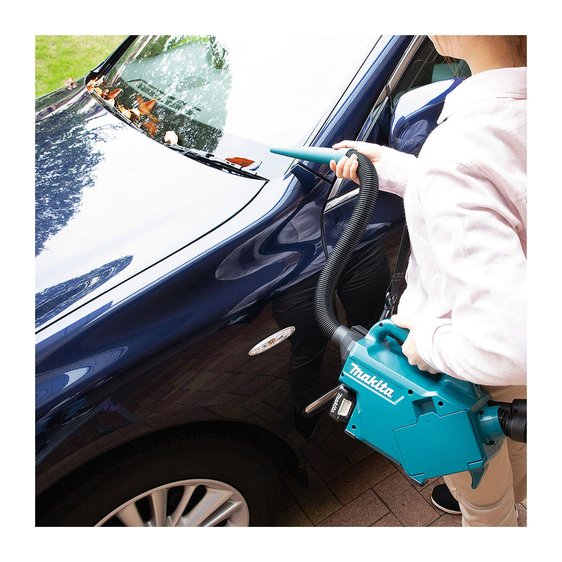 Máy hút bụi Makita CL121D dùng Pin 12Vmax CXT khả năng chứa bụi 500ml