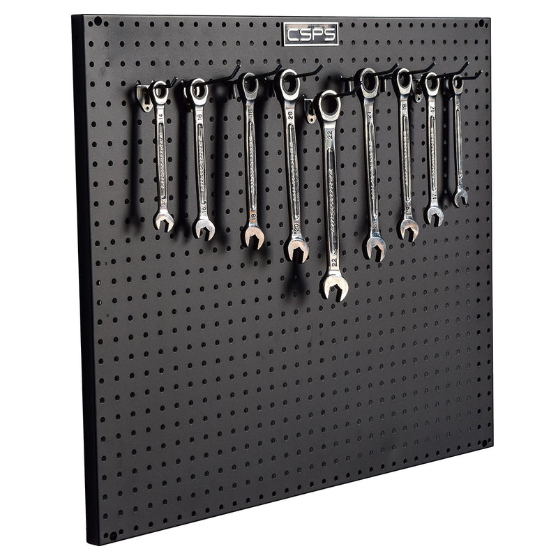 Bảng treo dụng cụ gắn tường CSPS bề ngang từ 74cm - 147cm, tải trọng tối đa 76kg