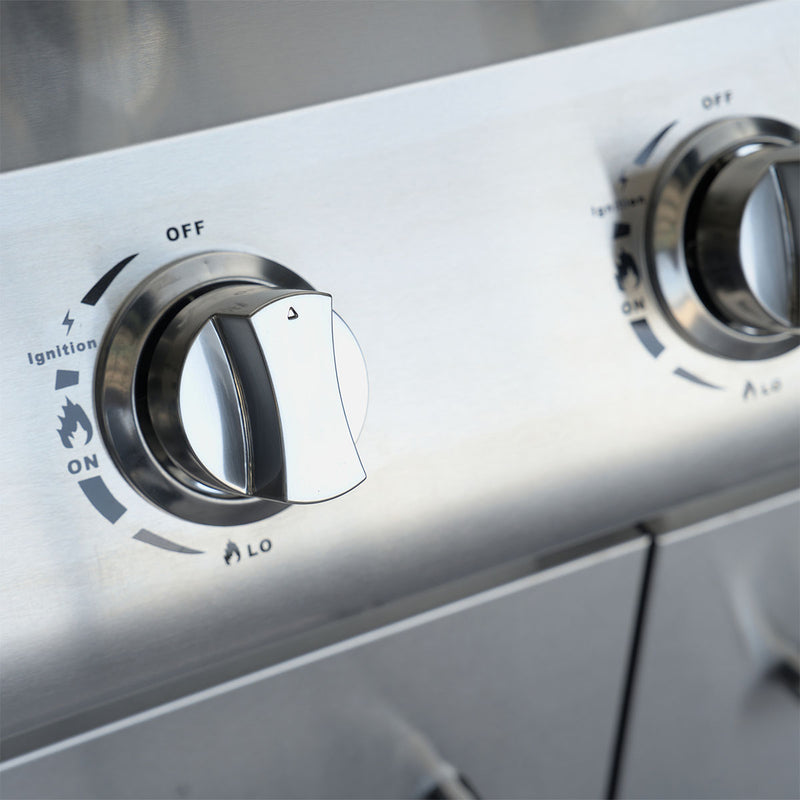Lò nướng BBQ Inox 304 CSPS VNBI3BXSAX1 dùng gas, công suất đốt 40,500 BTU, loại 03 đầu đốt