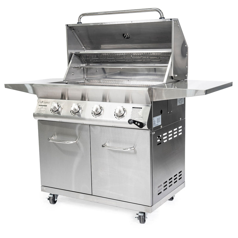 Lò nướng BBQ Inox 304 CSPS VNBI4BXSAX1 dùng gas, công suất đốt 54,000 BTU, loại 04 đầu đốt