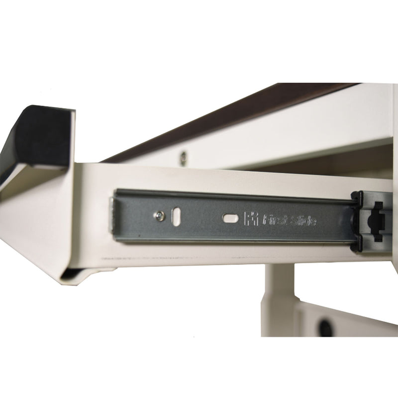Bàn làm việc nâng hạ bằng điện CSPS VNET117XDBT1 bề ngang mặt bàn 117cm, độ cao điều chỉnh từ 75.5cm - 119.5cm
