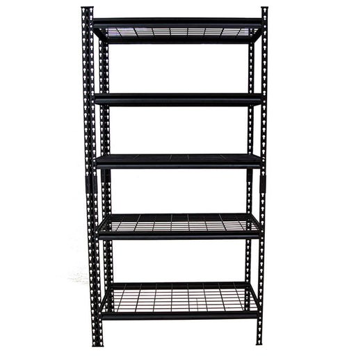 Kệ thép lưới 5 tầng màu đen CSPS bề ngang từ 76cm - 152cm, 