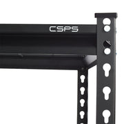 Kệ thép lưới 5 tầng màu đen CSPS bề ngang từ 76cm - 152cm