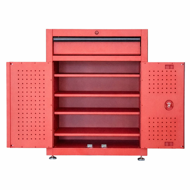 Tủ dụng cụ 1 ngăn kéo CSPS màu đỏ, bề ngang 61cm, tải trọng tối đa 450kg, có ngăn chia tầng