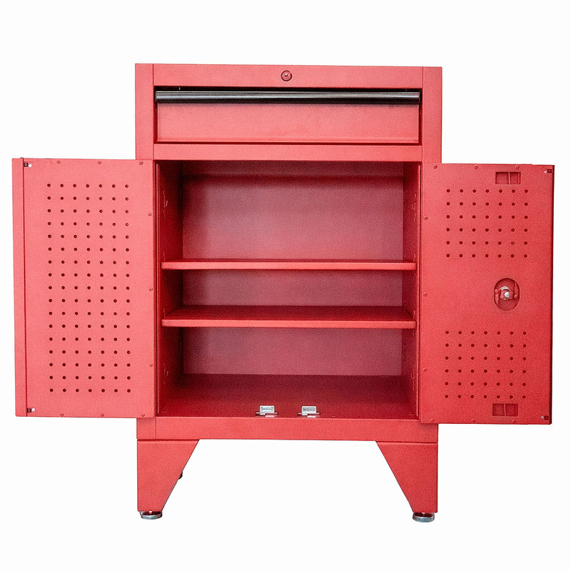 Tủ dụng cụ 1 ngăn kéo CSPS màu đỏ, bề ngang 61cm, tải trọng tối đa 450kg, có ngăn chia tầng