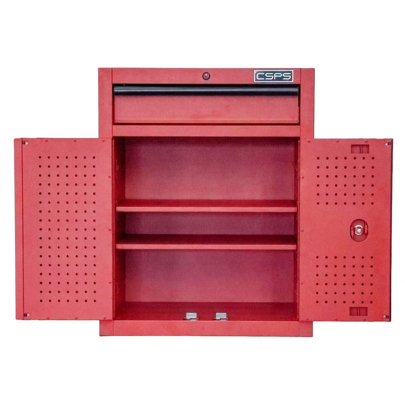 Tủ dụng cụ 1 ngăn kéo CSPS màu đỏ, bề ngang 61cm, tải trọng tối đa 450kg, có ngăn chia tầng
