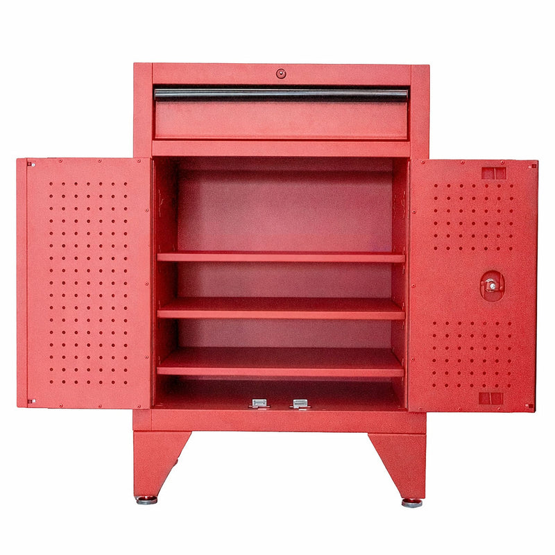 Tủ dụng cụ 1 ngăn kéo CSPS màu đỏ, bề ngang 61cm, tải trọng tối đa 450kg, có ngăn chia tầng