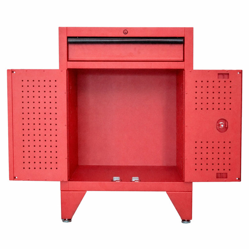 Tủ dụng cụ 1 ngăn kéo CSPS màu đỏ, bề ngang 61cm, tải trọng tối đa 450kg, có ngăn chia tầng