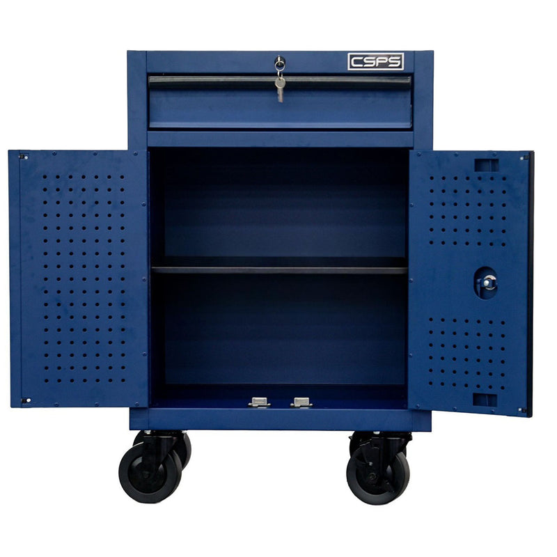 Tủ dụng cụ 01 ngăn kéo, màu xanh dương CSPS bề ngang 61cm, tải trọng tối đa 450kg