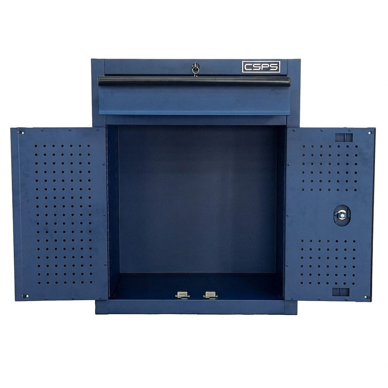 Tủ dụng cụ 01 ngăn kéo, màu xanh dương CSPS bề ngang 61cm, tải trọng tối đa 450kg