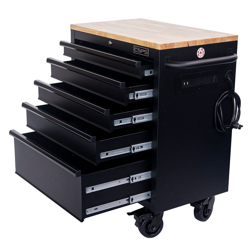 Tủ dụng cụ 5 ngăn kéo CSPS bề ngang 76cm, cao 82cm, tải trọng tối đa 680kg