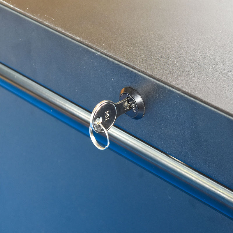 Tủ dụng cụ 2 ngăn kéo, màu đen CSPS bề ngang 91cm, cao 75cm, tải trọng tối đa 168kg