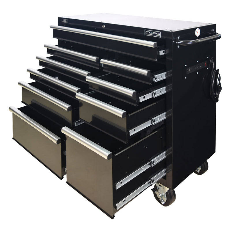 Tủ dụng cụ 10 ngăn kéo CSPS bề ngang 104cm, tải trọng tối đa 680kg