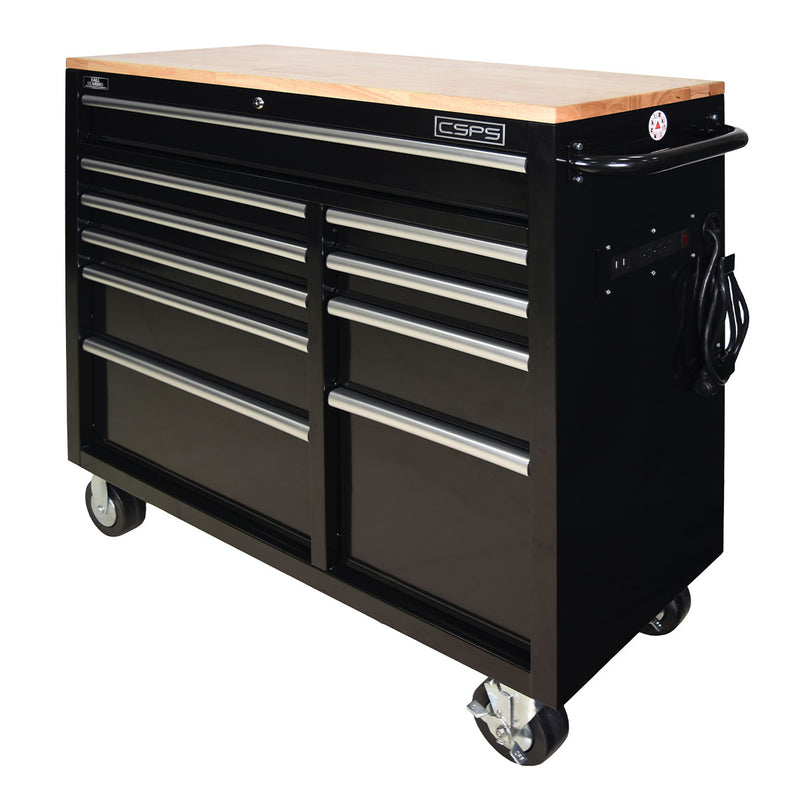 Tủ dụng cụ 10 ngăn kéo CSPS bề ngang 104cm, tải trọng tối đa 680kg