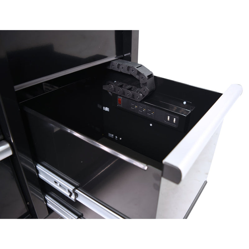 Tủ dụng cụ 16 ngăn kéo, 1 ngăn cố định CSPS VNTC10416B12S bề ngang 104cm, cao 164cm, tải trọng tối đa 540kg