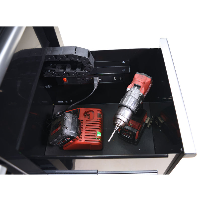 Tủ dụng cụ 16 ngăn kéo, 1 ngăn cố định CSPS VNTC10416B12S bề ngang 104cm, cao 164cm, tải trọng tối đa 540kg
