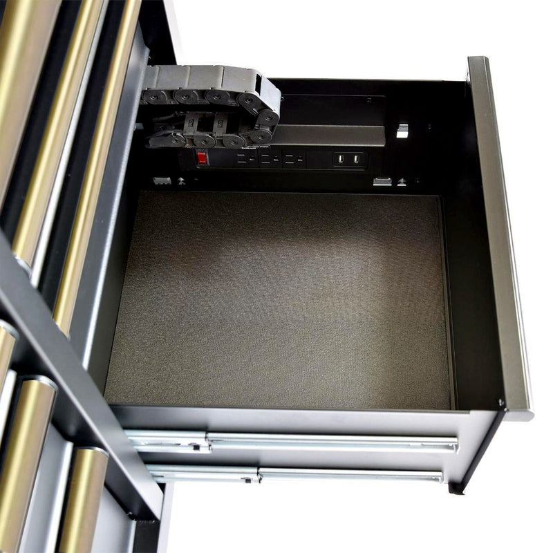 Tủ dụng cụ 10 ngăn kéo CSPS bề ngang 132cm, tải trọng tối đa 680kg