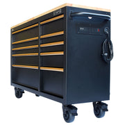 Tủ dụng cụ 10 ngăn kéo CSPS bề ngang 132cm, tải trọng tối đa 680kg