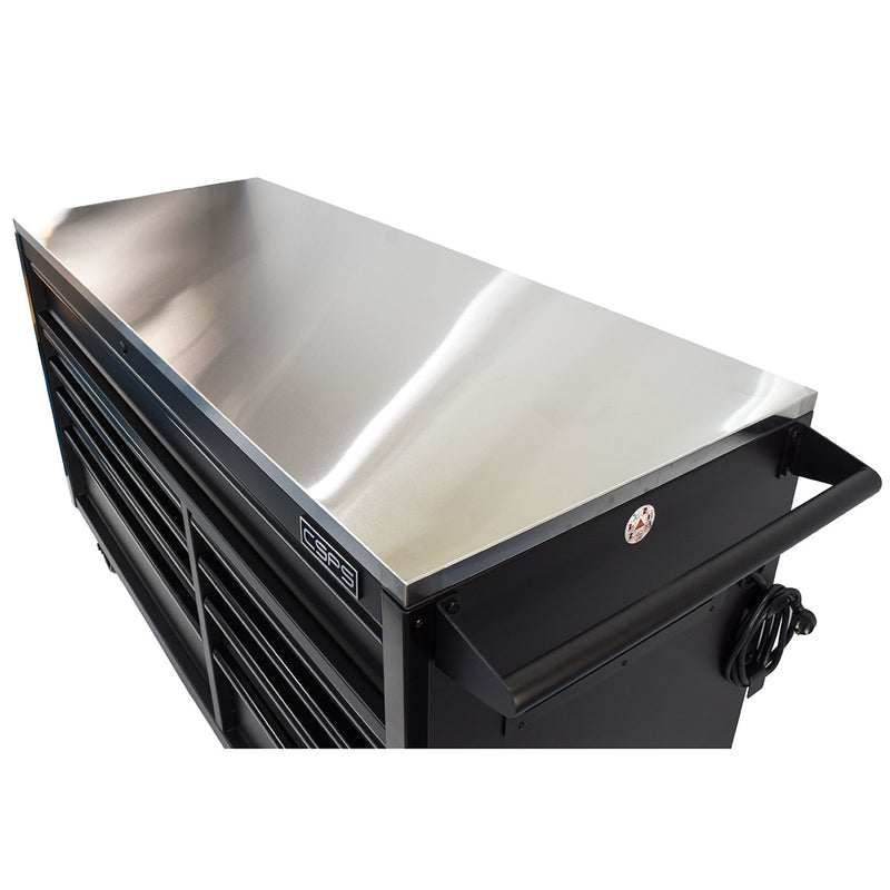 Tủ dụng cụ 9 ngăn kéo CSPS bề ngang 152cm, cao 94cm, tải trọng tối đa 1360kg