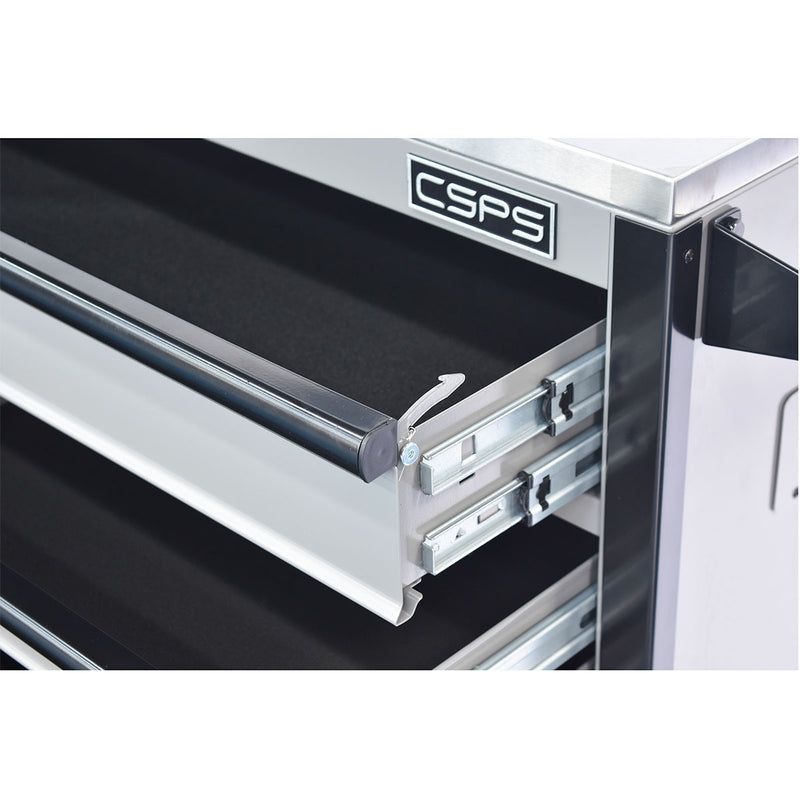Tủ dụng cụ 9 ngăn kéo CSPS bề ngang 152cm, cao 94cm, tải trọng tối đa 1360kg